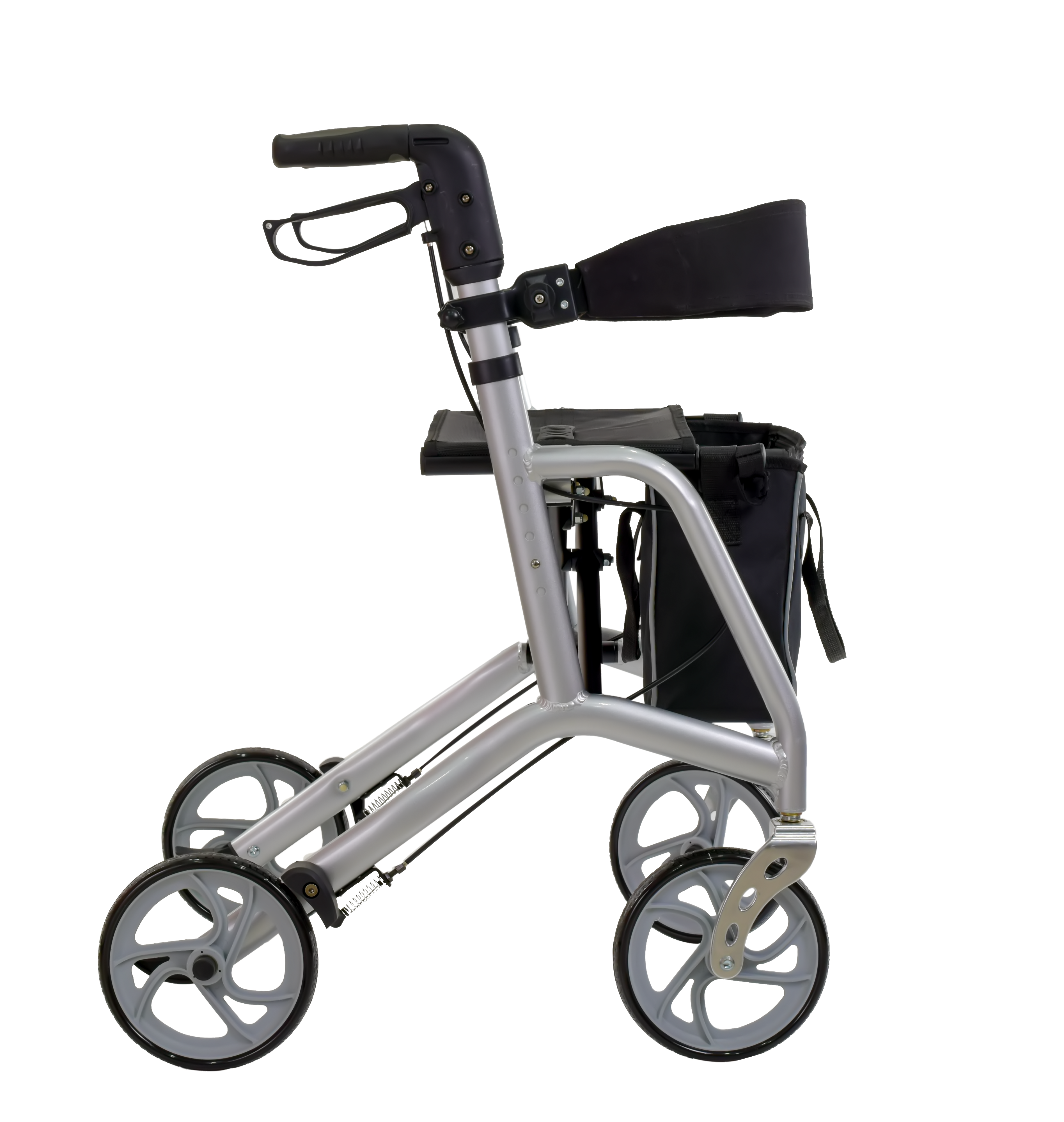 Rollator pliabil Delux din aluminiu cu scaun