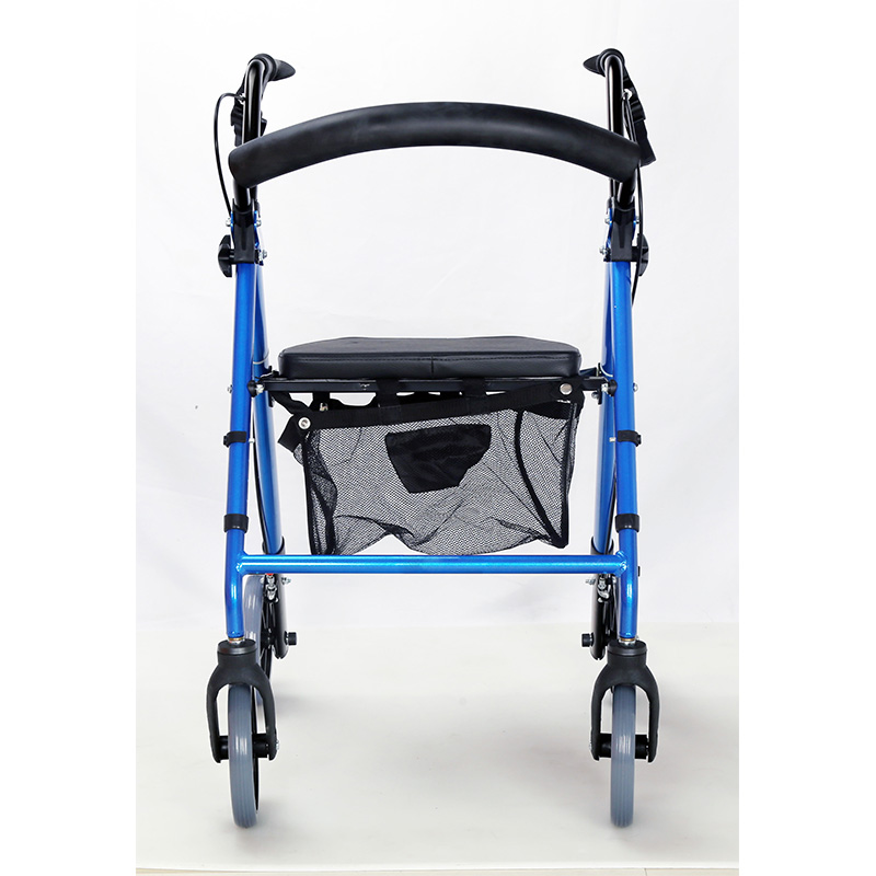 Rollator confortabil din aluminiu cu scaun