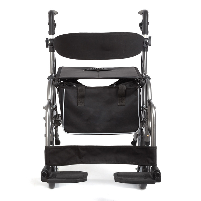 Delux Functional Aluminum Rollator With Seat