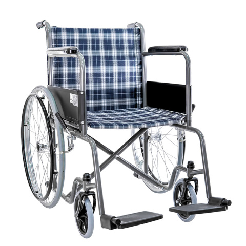 Fauteuil roulant économique en acier