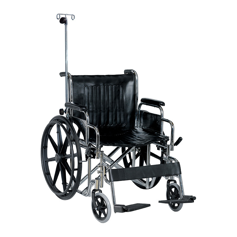 Heavy Duty Economy Steel Wheelchair