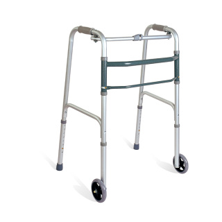 Déambulateur pliable léger en aluminium