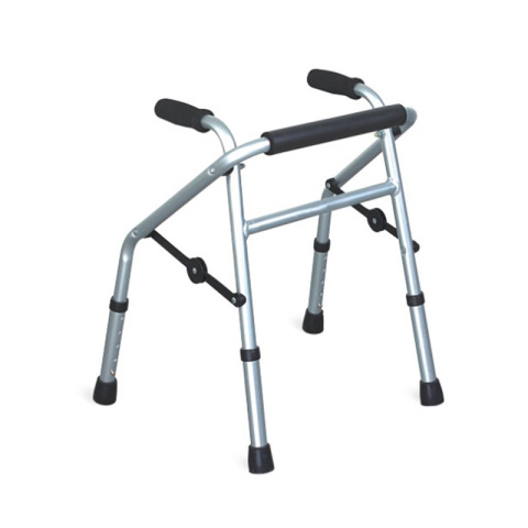 Andador de aluminio pediátrico plegable básico