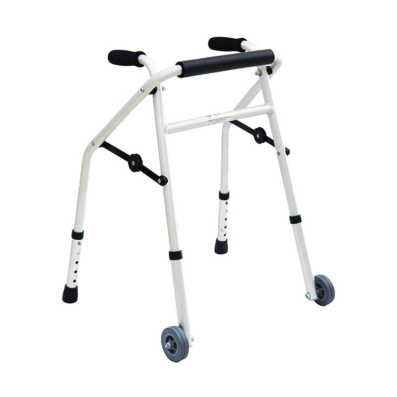 Déambulateur pédiatrique pliant en aluminium de base