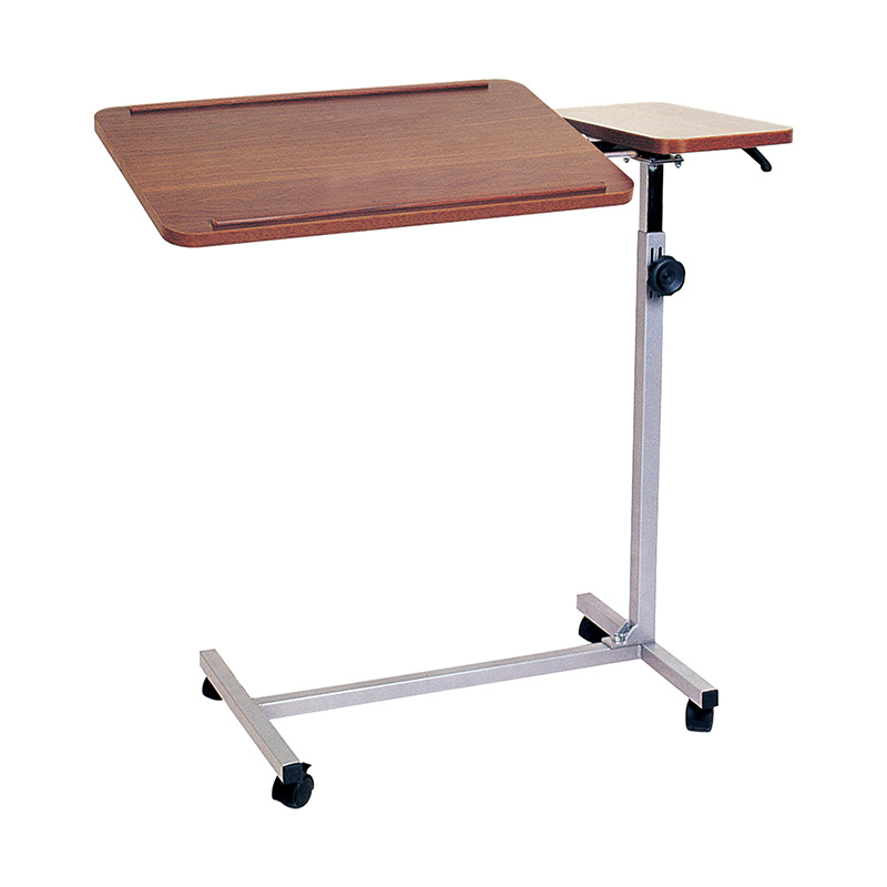 Ángulo de escritorio ajustable sobre la mesa de la cama