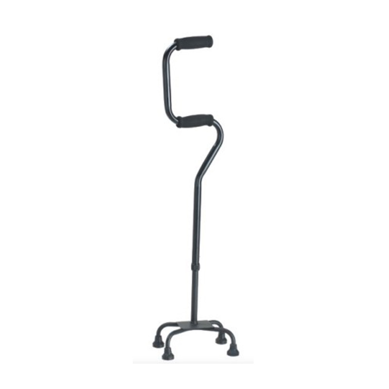 Quad-Aluminium-Gehstock für ältere Menschen