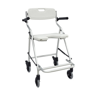 Commode Shower Chair With Footrest