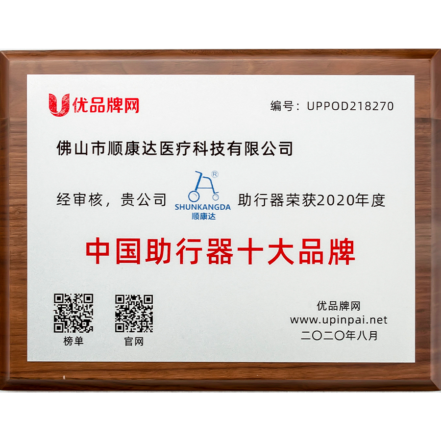 A tíz legnépszerűbb járássegítő márka Kínában 2020-ban