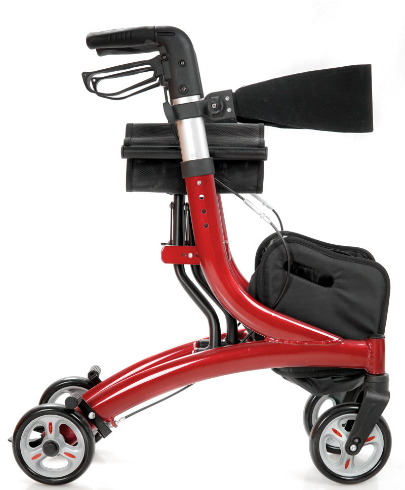 Deluxe Rollator Walker for Folding with Seat
