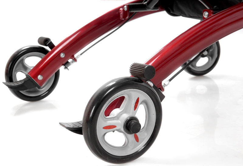 Deluxe Rollator Walker for Folding with Seat