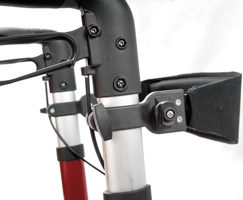 Deluxe Rollator Walker for Folding with Seat