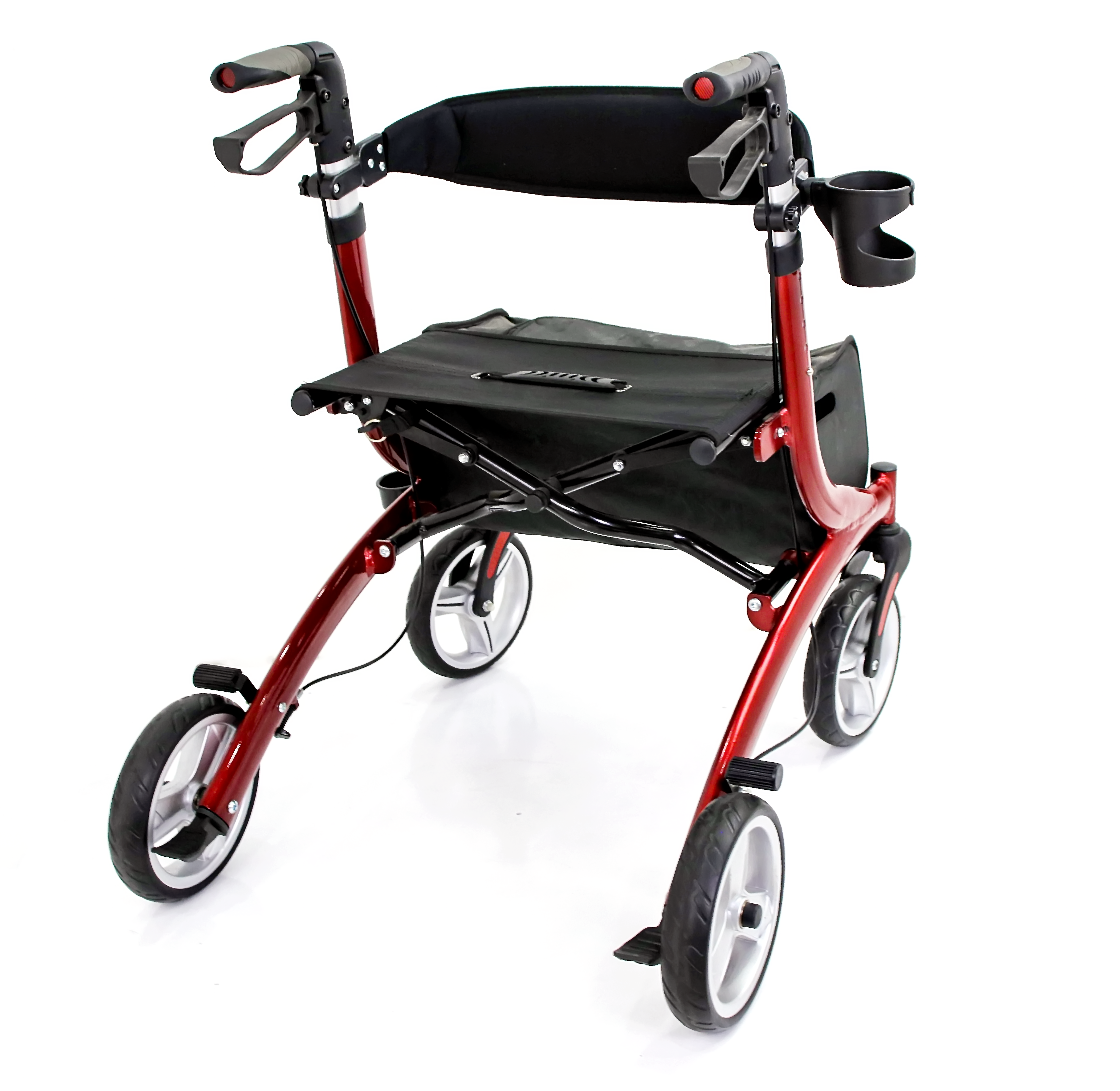lightweight rollator transport chair