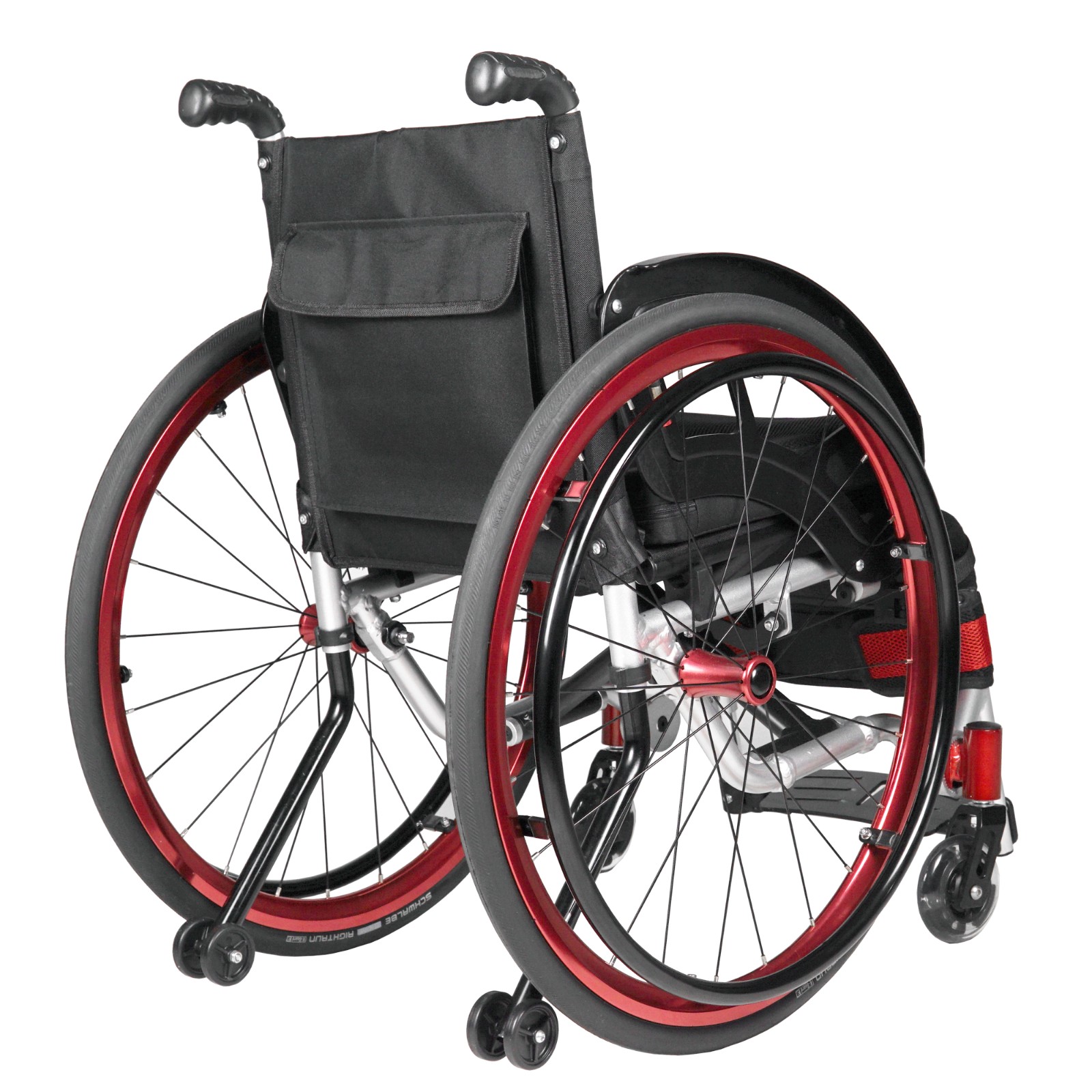 Delux lightweight sport wheelchair