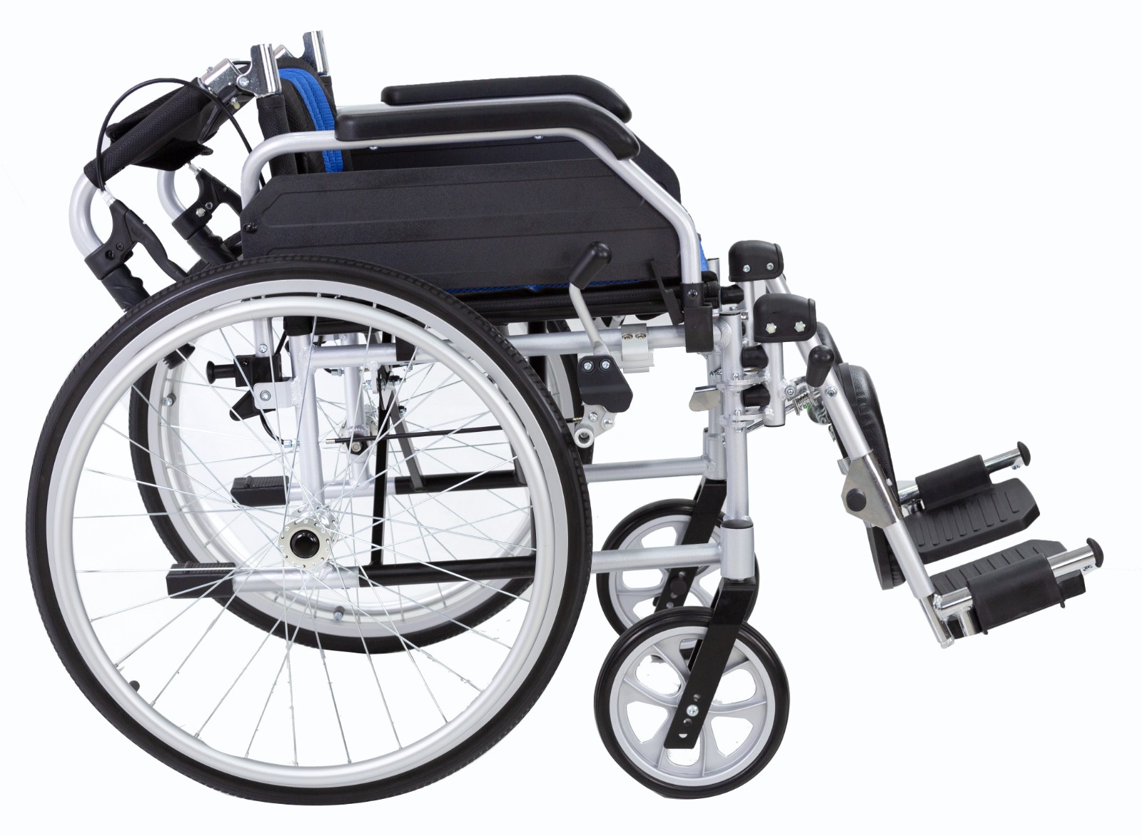 Foldable backrest wheelchair