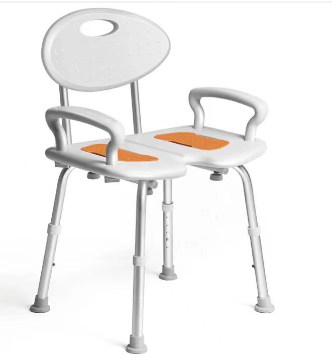 Anti-slip Bath Chair Shower Seat With Arms