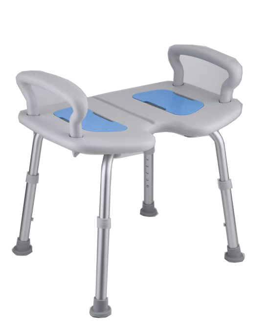 Tool-Free Assembly Shower Seat. Shower Bath Chairs for Seniors/Disabled