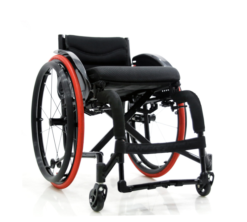 Sedia a rotelle sportiva leggera e pieghevole in alluminio,prezzo