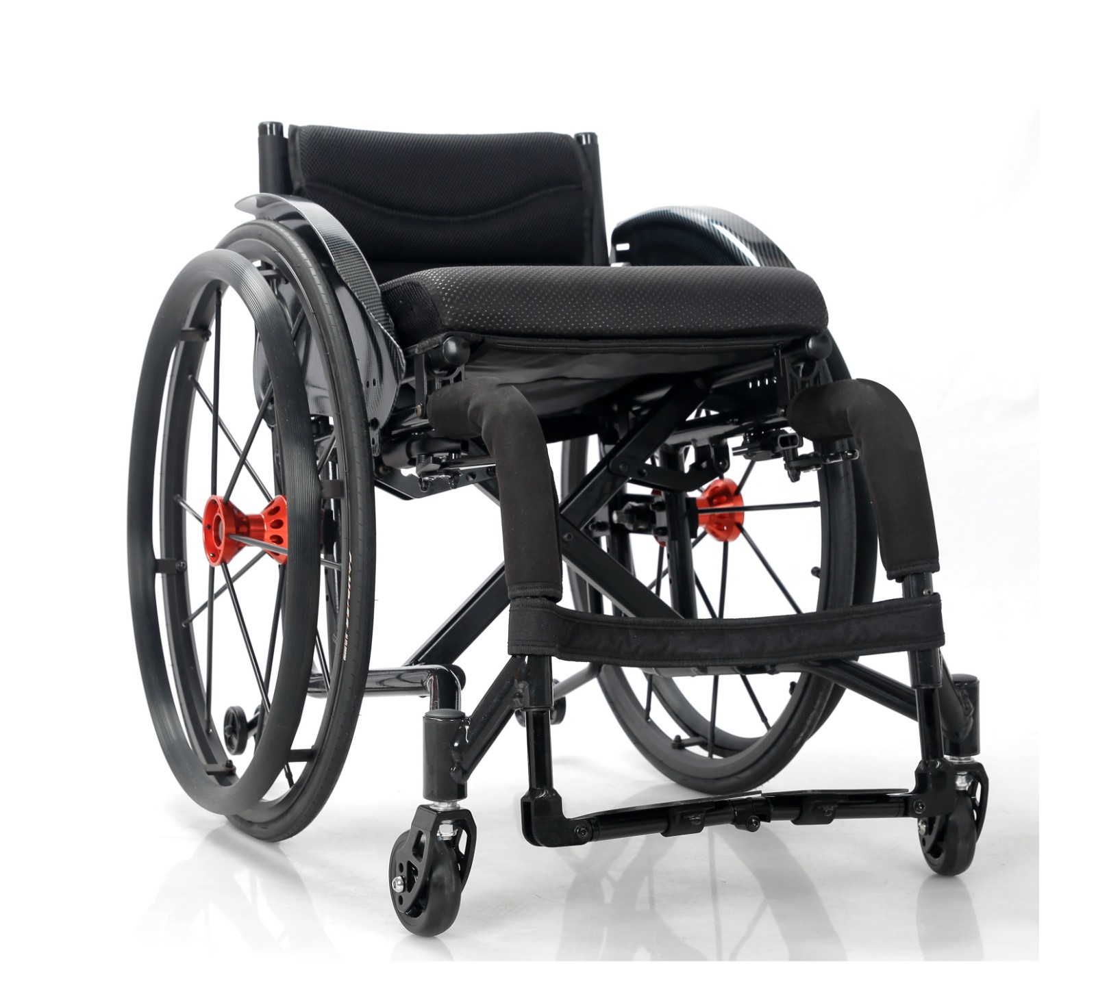 Foldable Delux lightweight sport wheelchair