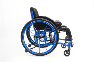 Fauteuil roulant en aluminium de sport léger en aluminium