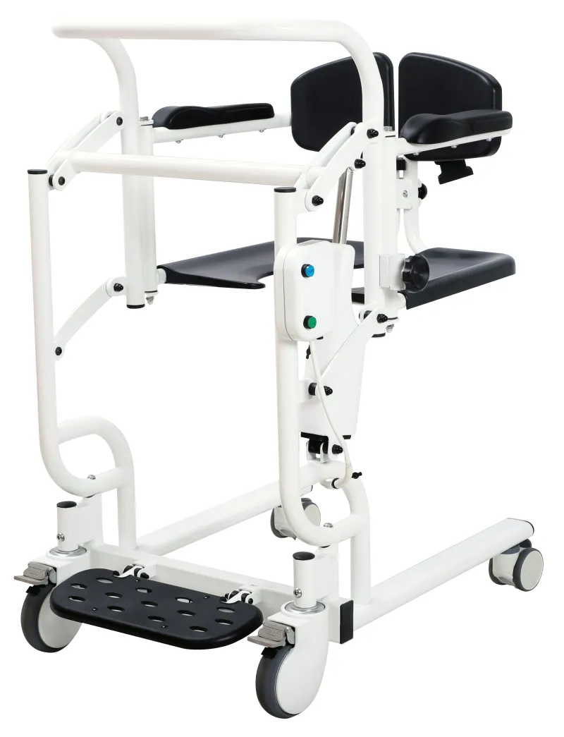 Is the seat height for aluminum transport wheelchairs suitable for the elderly?