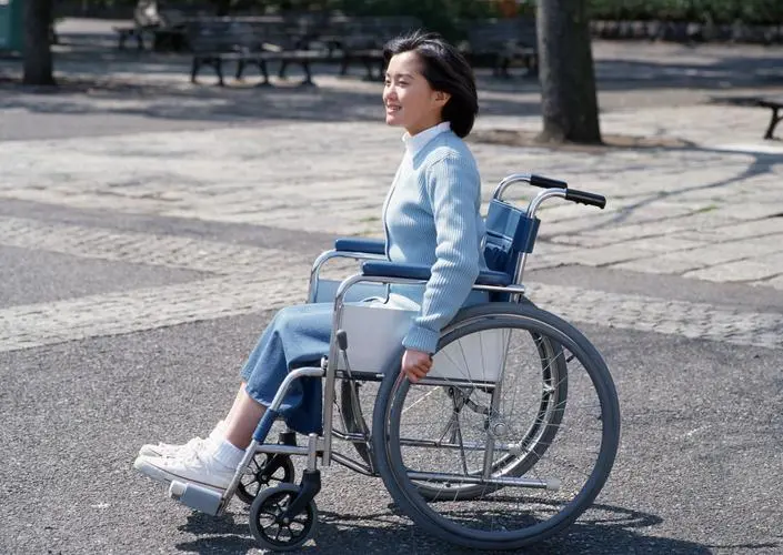 stainless steel wheelchair