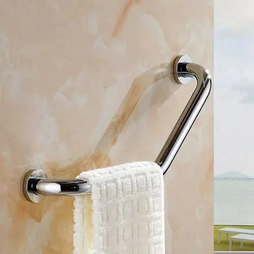 What is the service life of the bathroom grab bar?