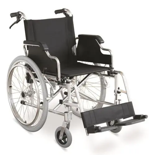 lightweight aluminium folding wheelchair
