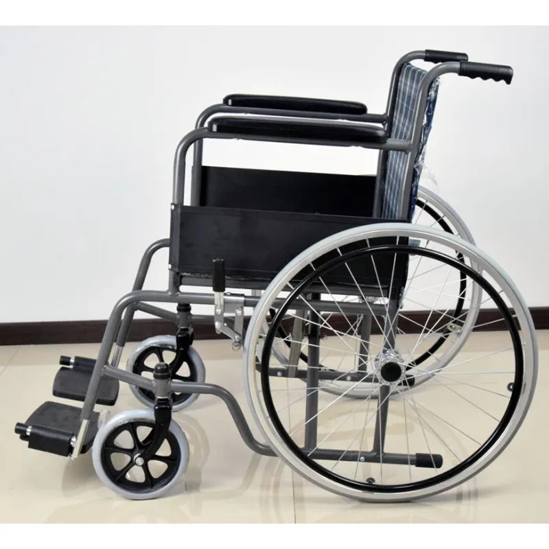 stainless steel wheelchair