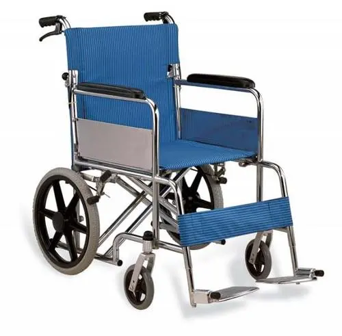 stainless steel wheelchair