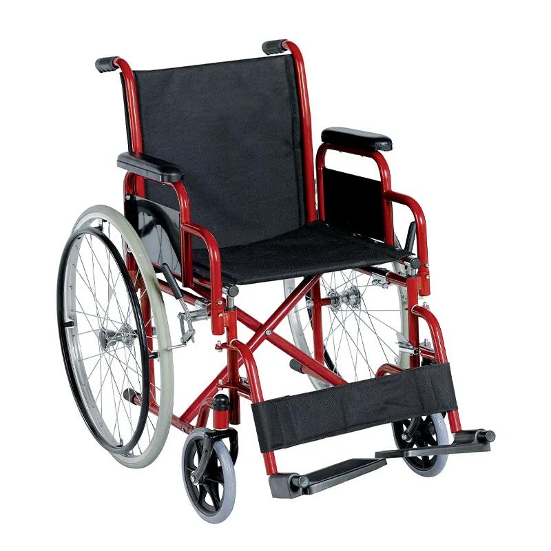 stainless steel wheelchair