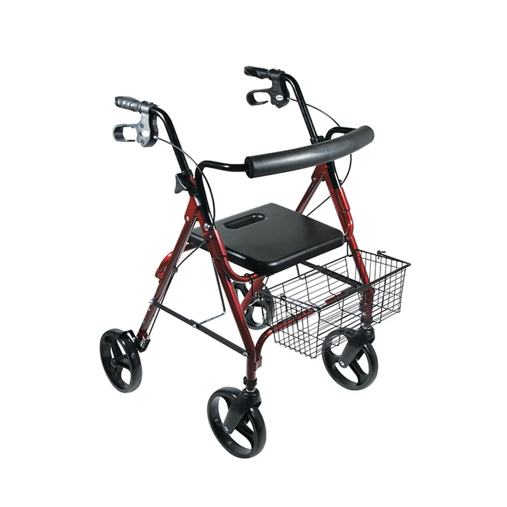 Is the folding design of the light weight rollator easy to carry?