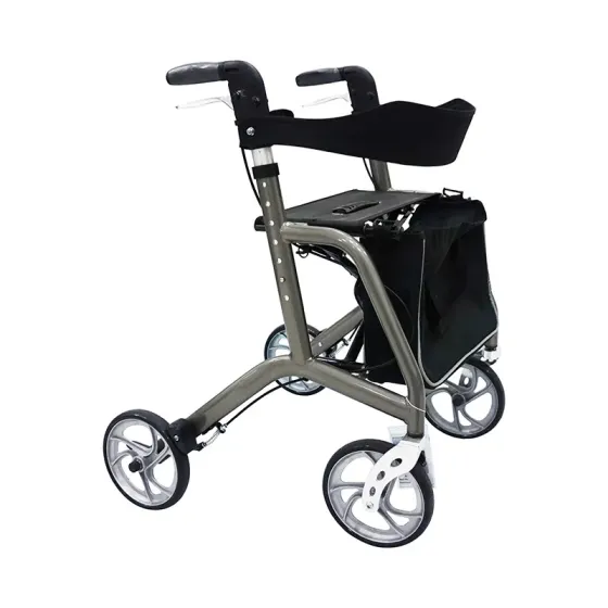 Rodas maiores são melhores em um rollator?