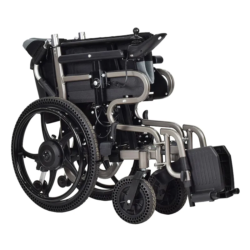 Lightweight folding wheelchair