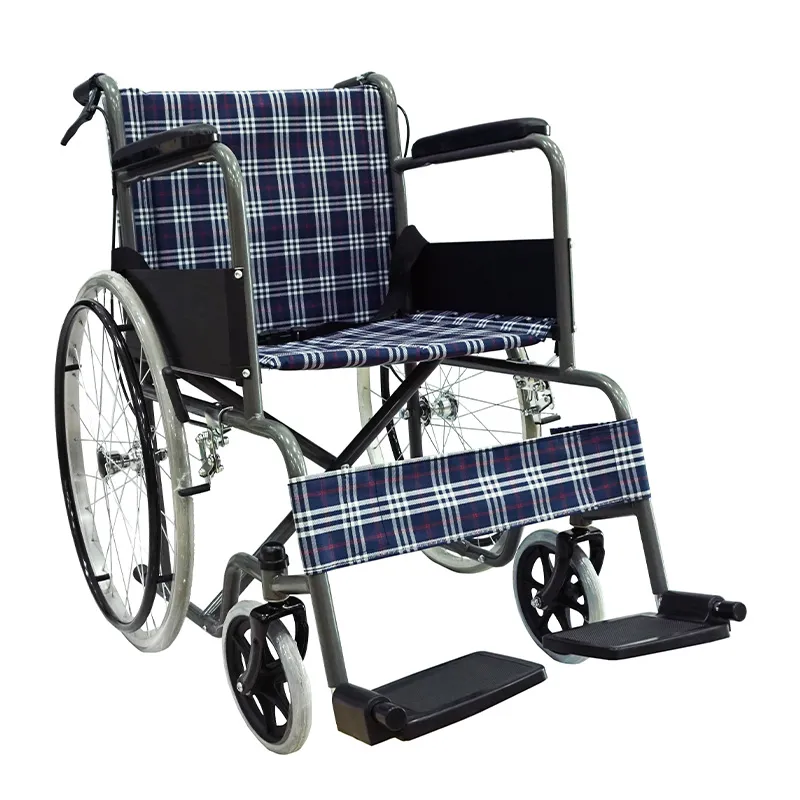 stainless steel wheelchair