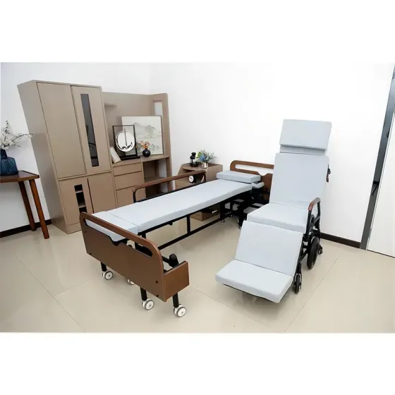 Duas pessoas podem dormir na cama de um paciente de hospital?