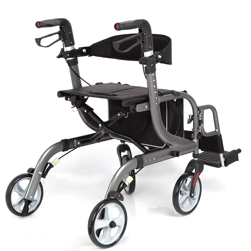 lightweight and foldable rollator walkers