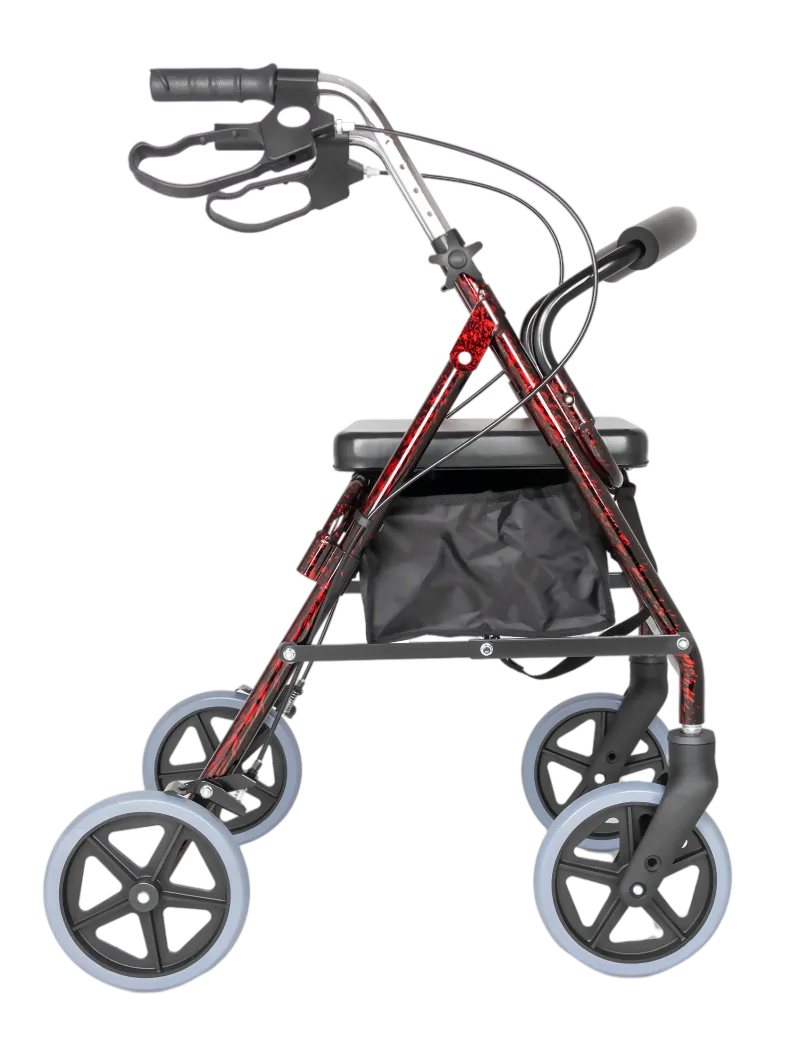 What are the Pros and Cons of steel and aluminum rollator walker?