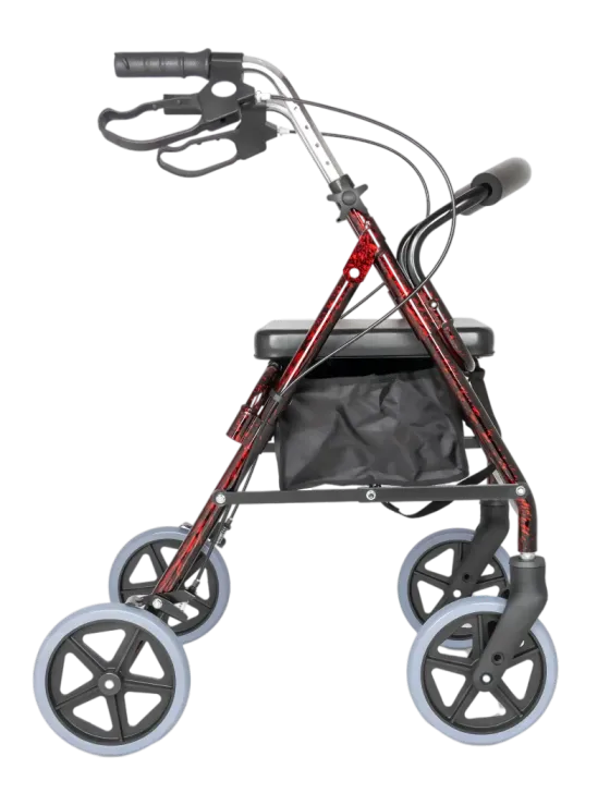What are the Pros and Cons of steel and aluminum rollator walker?