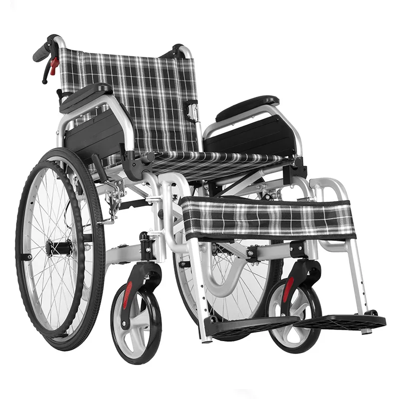 Steel wheelchair