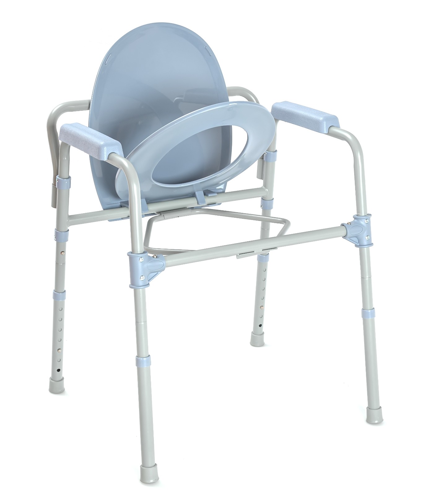 commode toilet wheelchair、wheelchair with hole for toilet、Height adjustable commode chair