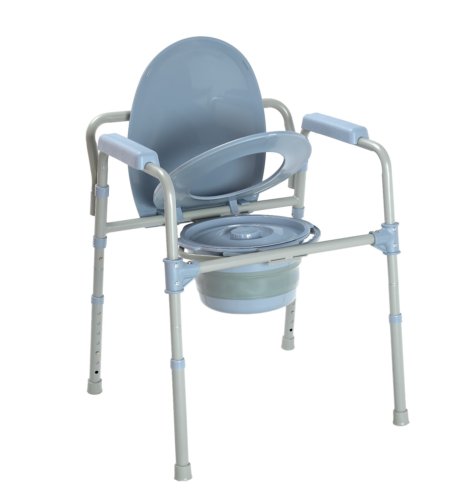 commode toilet wheelchair、wheelchair with hole for toilet、Height adjustable commode chair