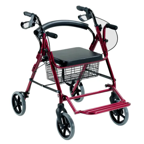 4-wheel lightweight rollator