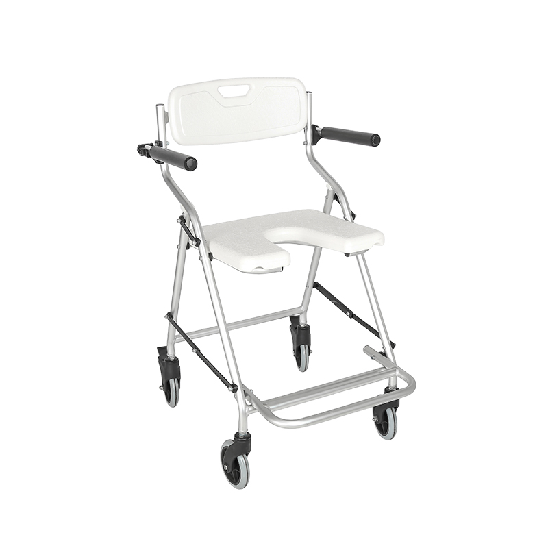 Moveable Shower Chair with 4-inch Wheel Moveable Shower Chair with 4-inch Wheel
