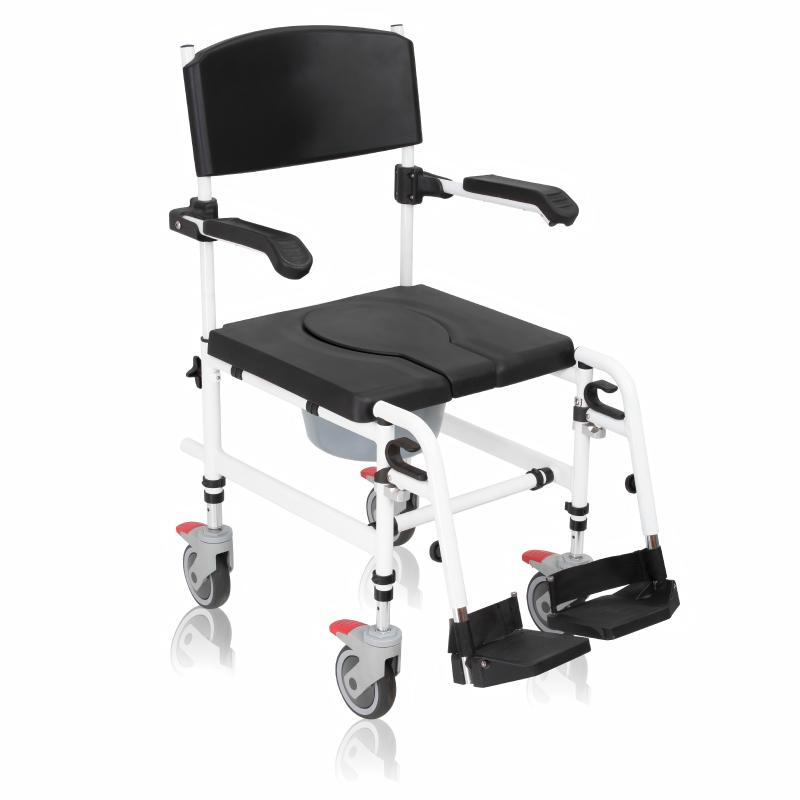 3-in-1 Functional Aluminum Height Adjustable Commode Chair