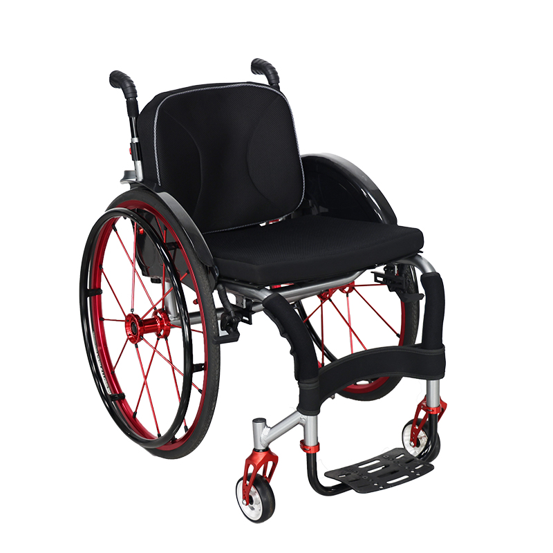Deluxe Aluminum Sport Active Wheelchair