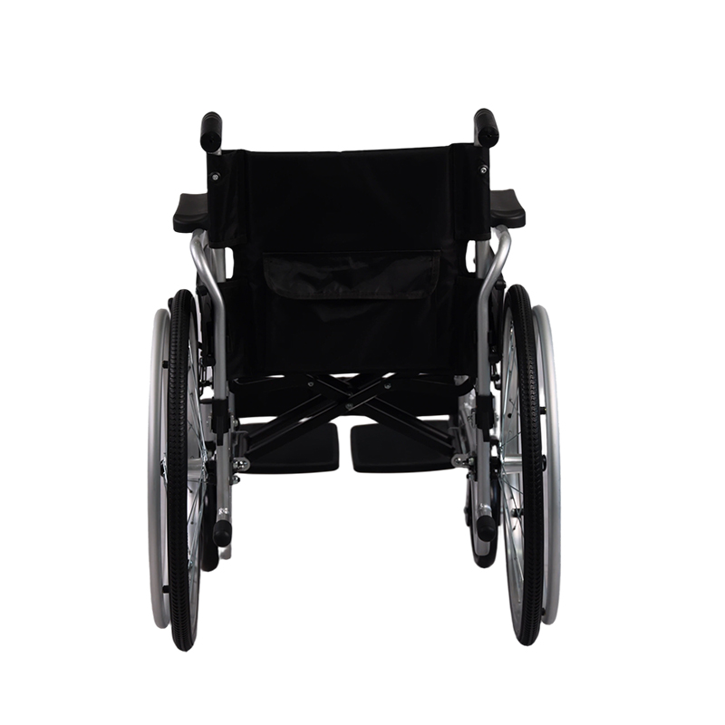 Standard Aluminum Folable Wheelchair with Footrest