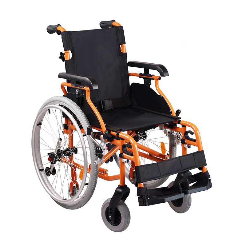 Aluminum Functional Wheelchair with Adjustable Anti-Tippers