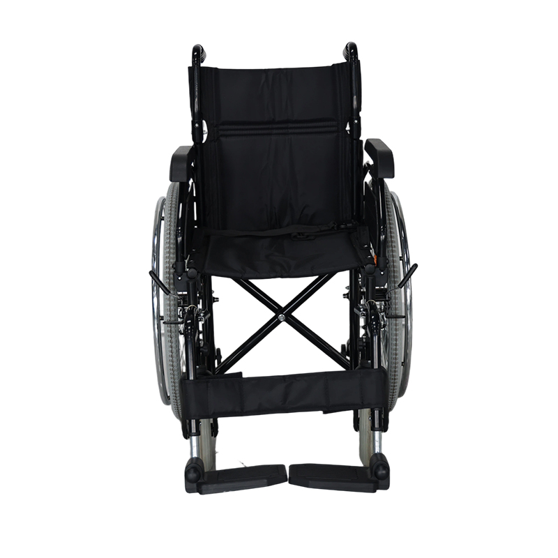 Multi-Functional Steel Folable Wheelchair with Anti-Tipper Multi-Functional Steel Folable Wheelchair with Anti-Tipper