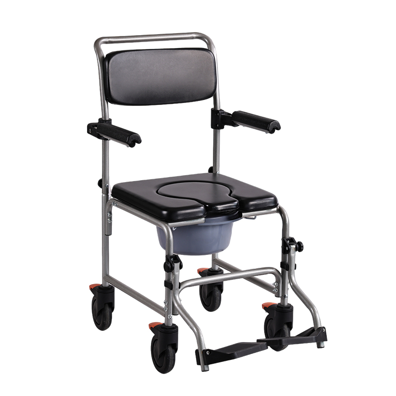 Deluxe Aluminum Commode Chair (KD-Version)