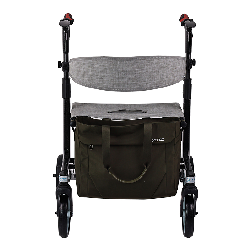Deluxe Ultra light Weight Carbon Fiber Rollator Walker